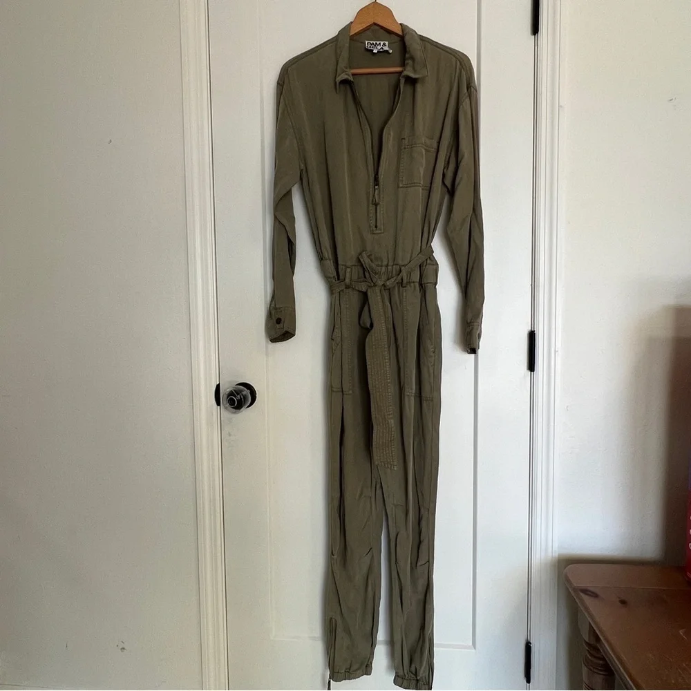 Pam & Gela Zip Jumpsuit - Picture 2 of 14